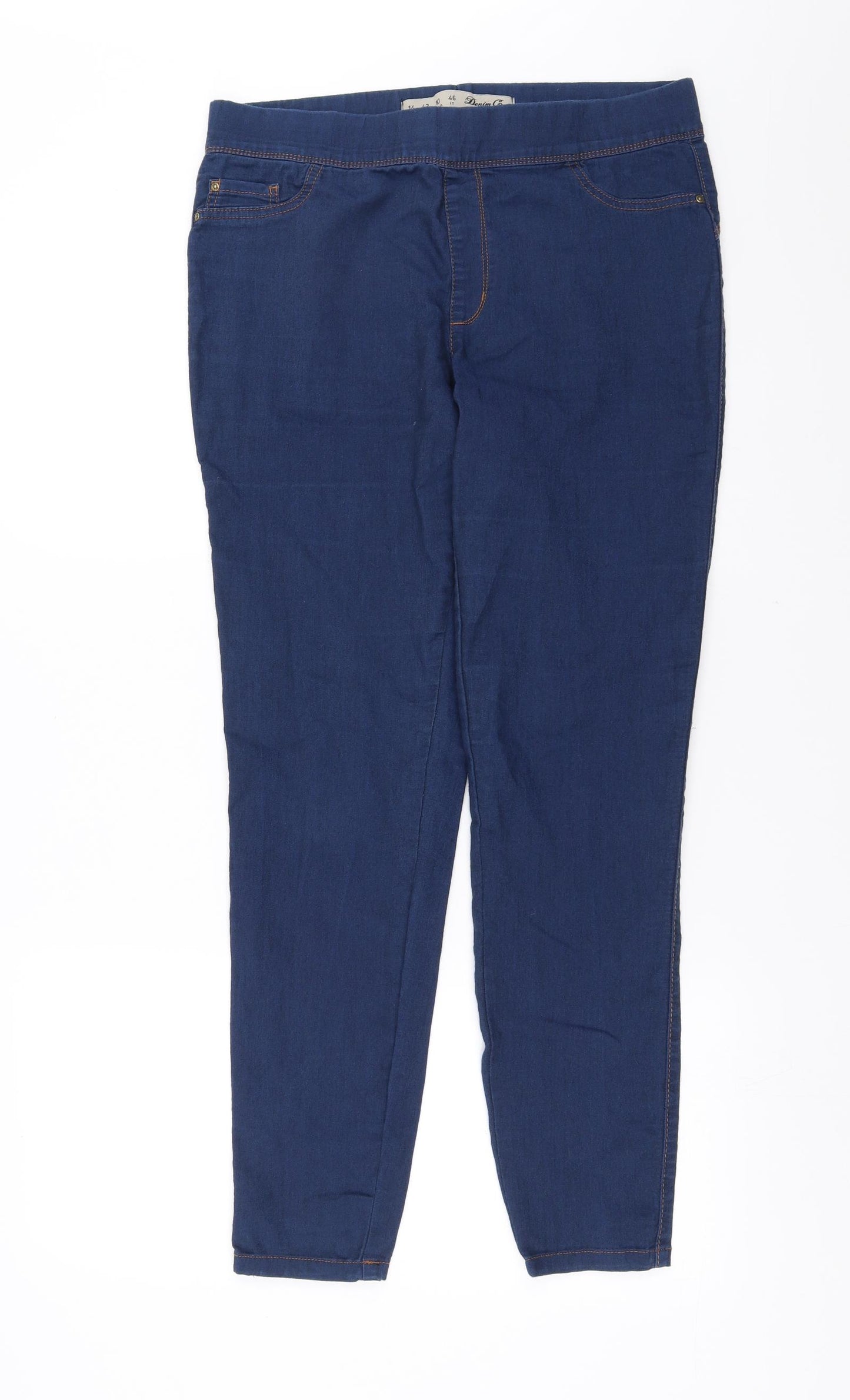Primark Womens Blue  Denim Jegging Jeans Size 14 L29 in