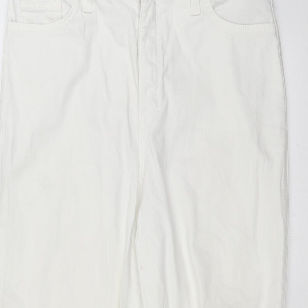 Not your daughter's jeans Womens White  Denim Cropped Jeans Size 6 L20 in