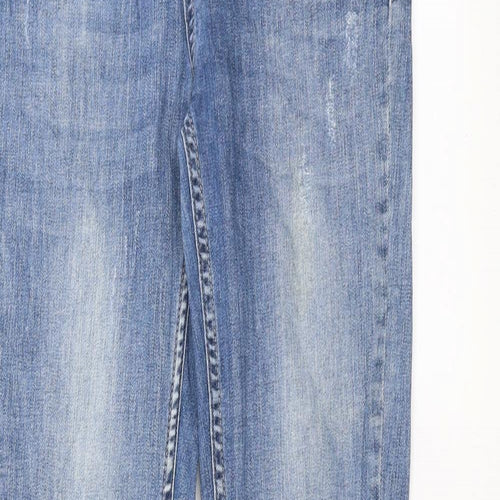 Sparkle Womens Blue  Denim Skinny Jeans Size 30 in L31 in