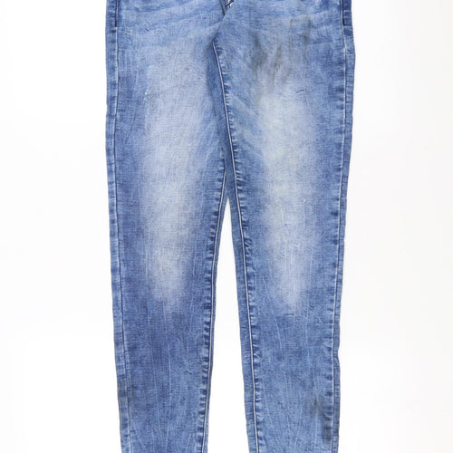 FB Sister Womens Blue  Denim Skinny Jeans Size 27 in L30 in