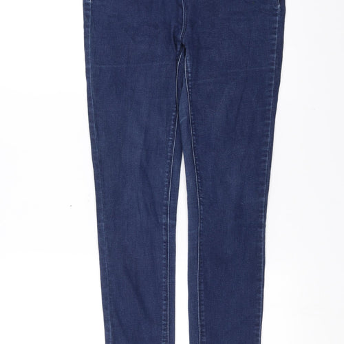 George Womens Blue  Denim Skinny Jeans Size 10 L28 in