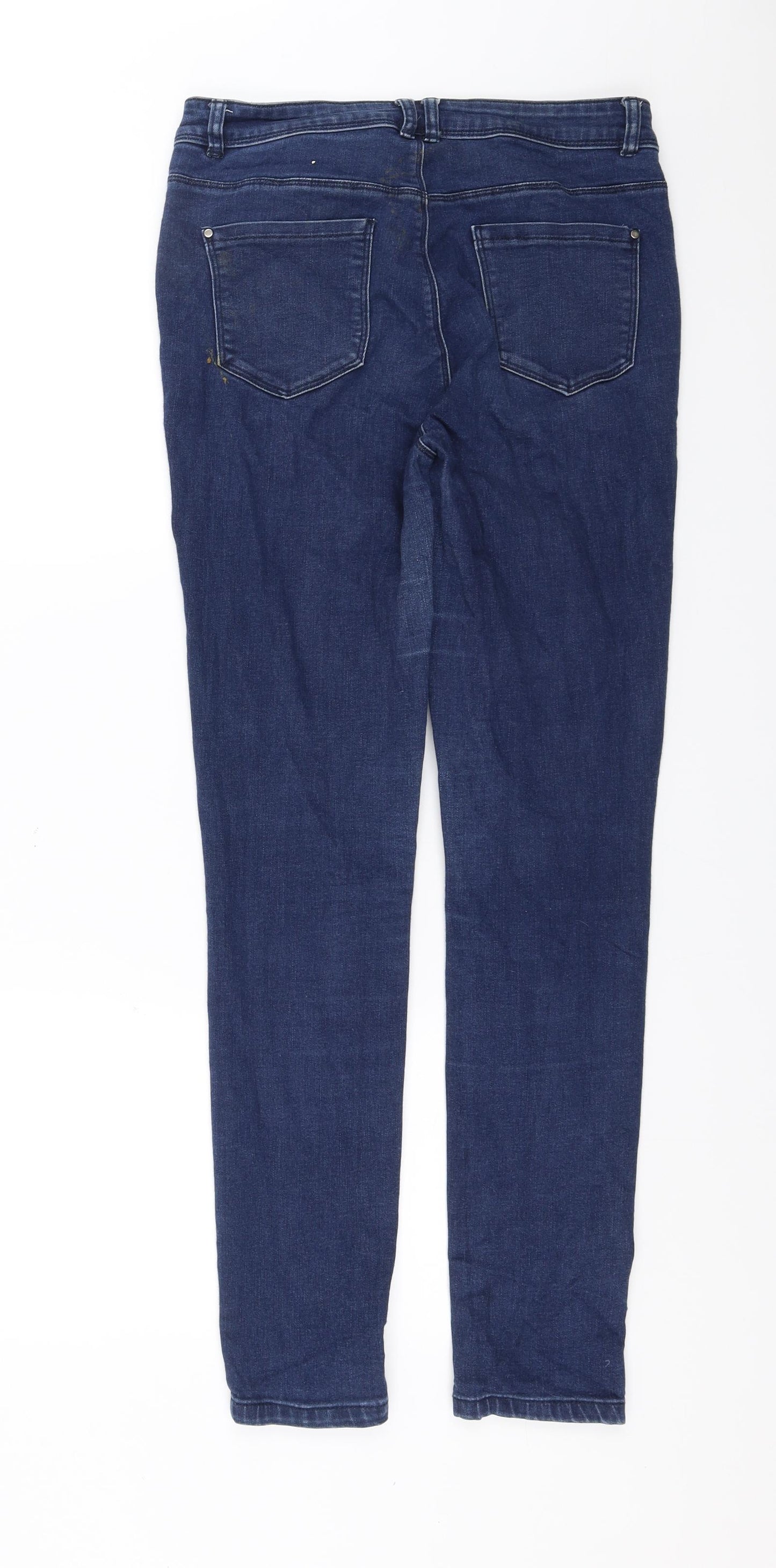 George Womens Blue  Denim Skinny Jeans Size 10 L28 in