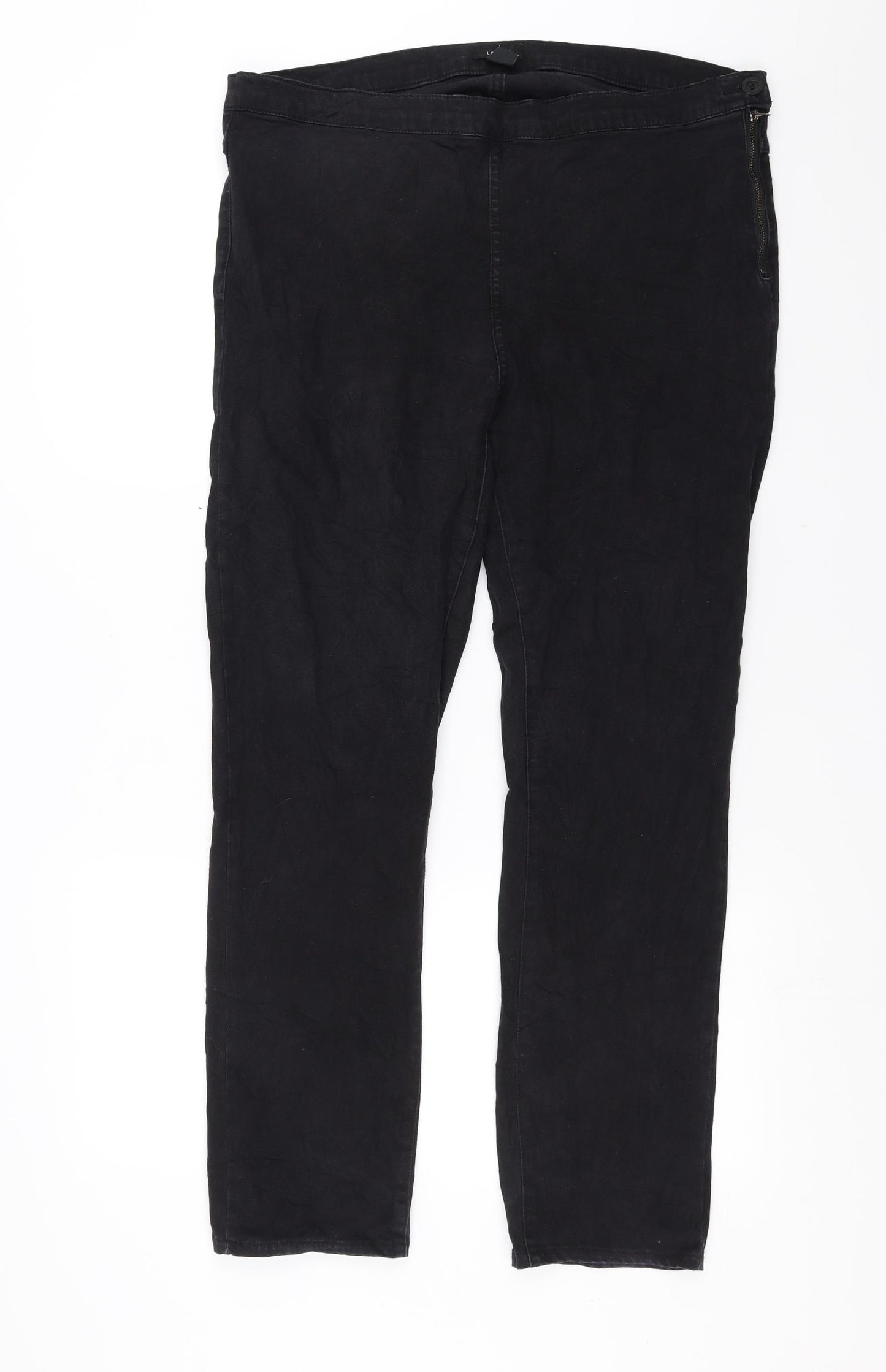 Lindex Womens Black  Denim Jegging Jeans Size XL L28 in