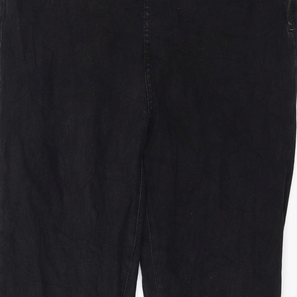 Lindex Womens Black  Denim Jegging Jeans Size XL L28 in