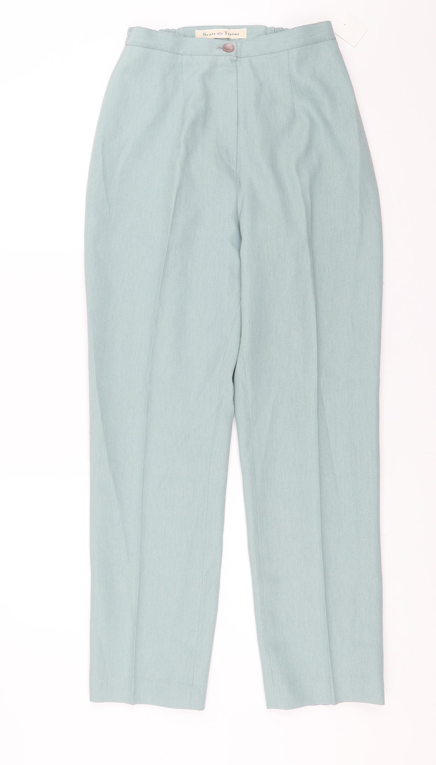 Scott & Taylor Womens Green   Trousers  Size 12 L29 in