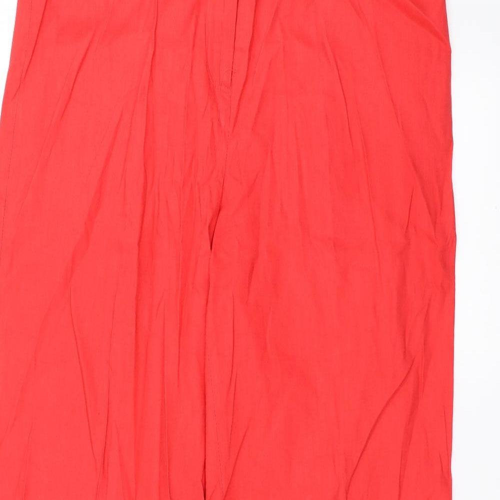 Sainsburys Womens Red   Trousers  Size 16 L31 in