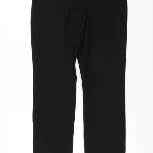 Marks and Spencer Womens Black   Trousers  Size 12 L31 in