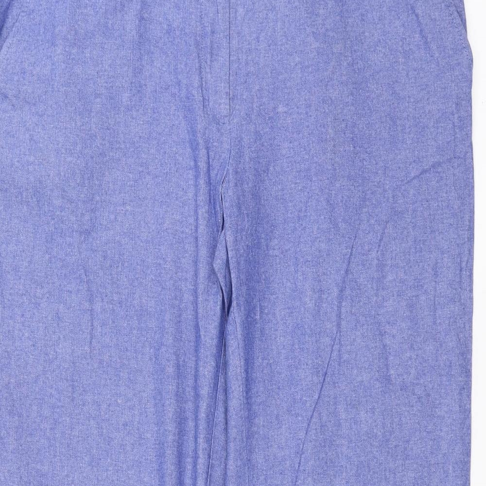 Primark Womens Blue   Trousers  Size 16 L28 in