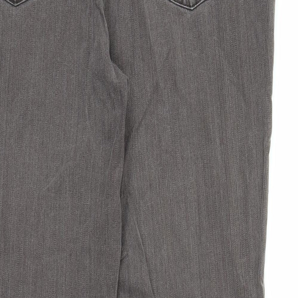 M&S Womens Brown  Denim Bootcut Jeans Size 18 L29 in