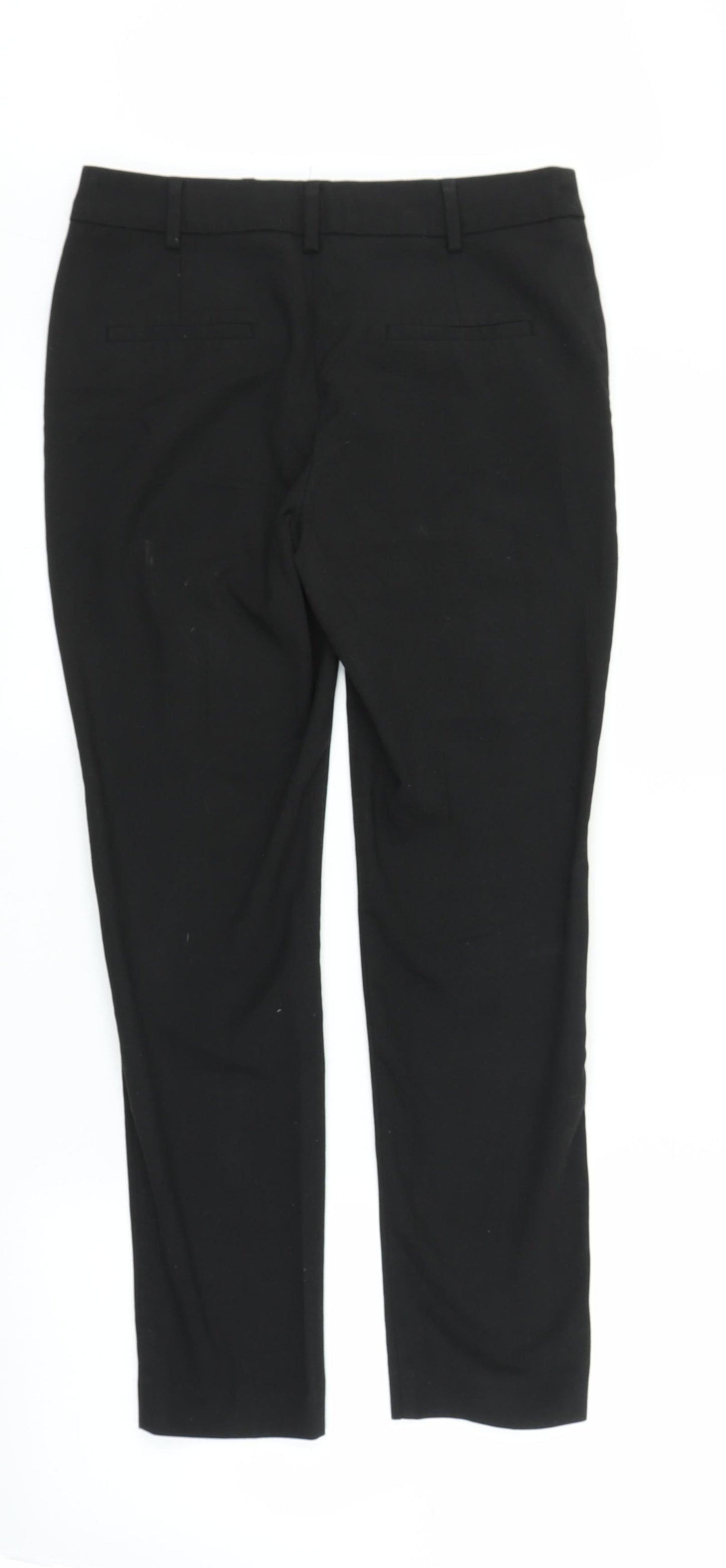 NEXT Womens Black   Carrot Trousers Size 6 L26 in