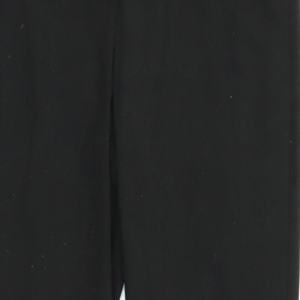 NEXT Womens Black   Carrot Trousers Size 6 L26 in