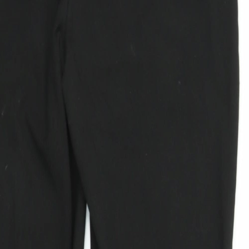 NEXT Womens Black   Carrot Trousers Size 6 L26 in