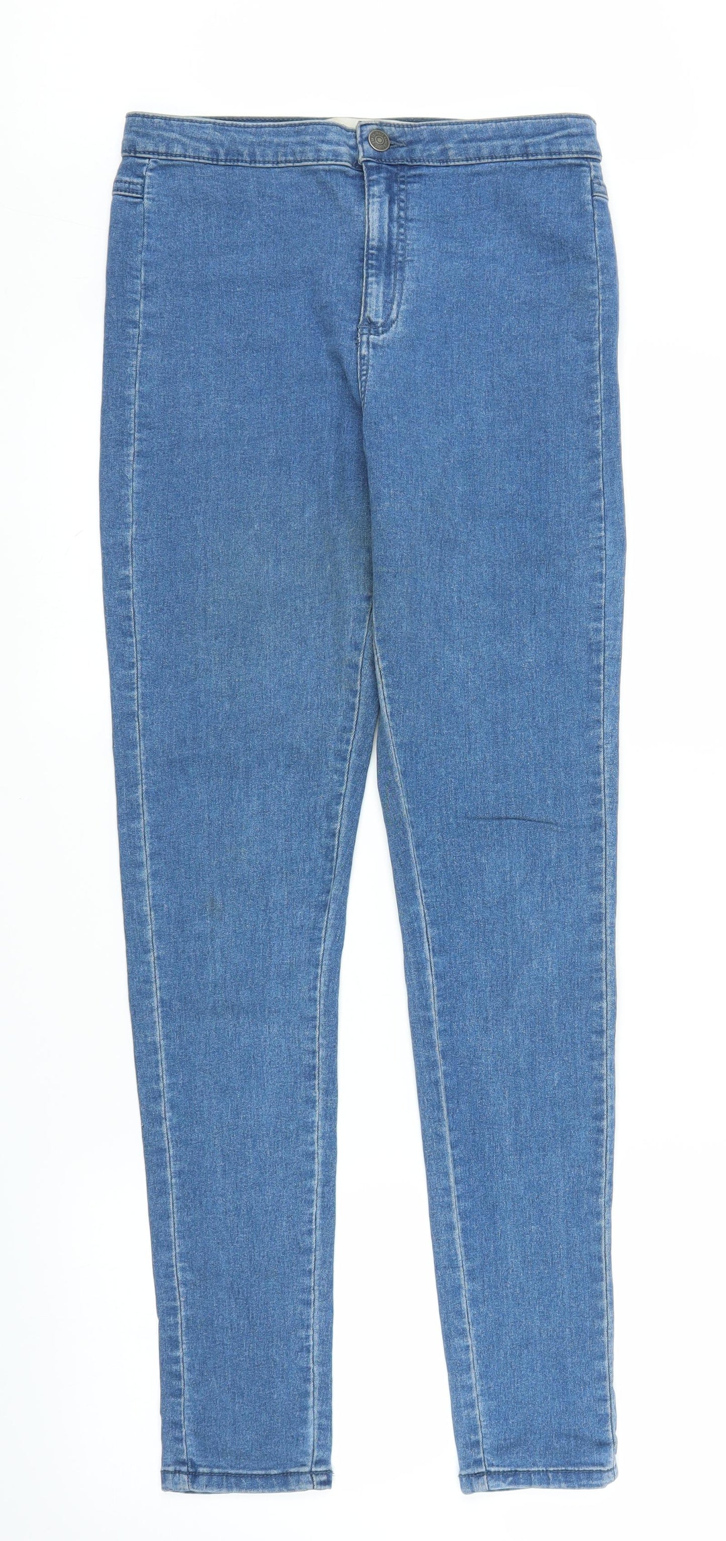 Primark Womens Blue  Denim Jegging Jeans Size 10 L30 in
