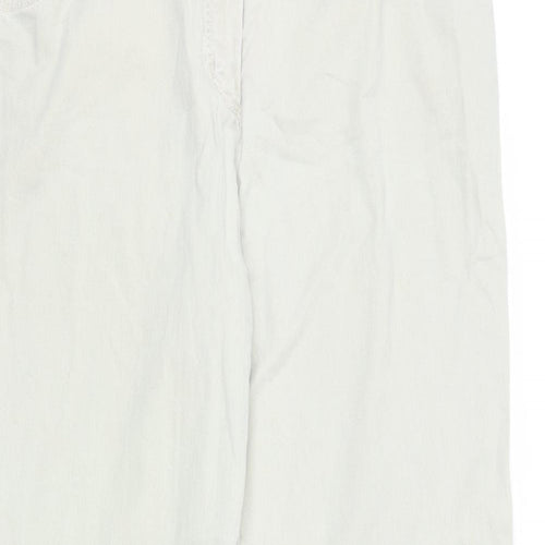 Basler Womens Beige  Denim Straight Jeans Size M L30 in
