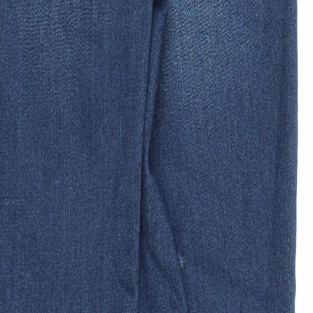 TU Womens Blue  Denim Jegging Jeans Size 8 L28 in