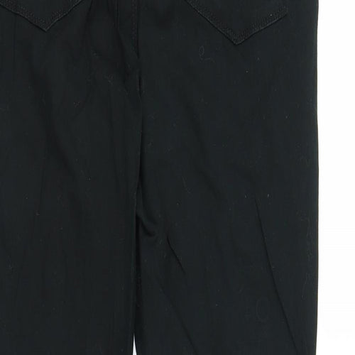 South Womens Black  Denim Skinny Jeans Size 14 L27 in