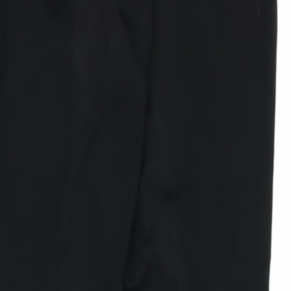 M&S Womens Black   Trousers  Size 12 L27 in