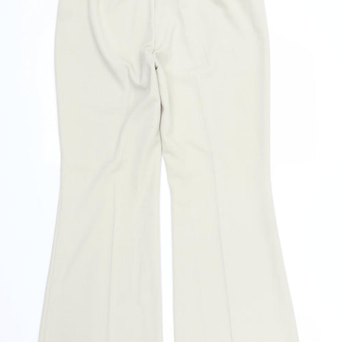 M&S Womens Beige   Trousers  Size 10 L26 in