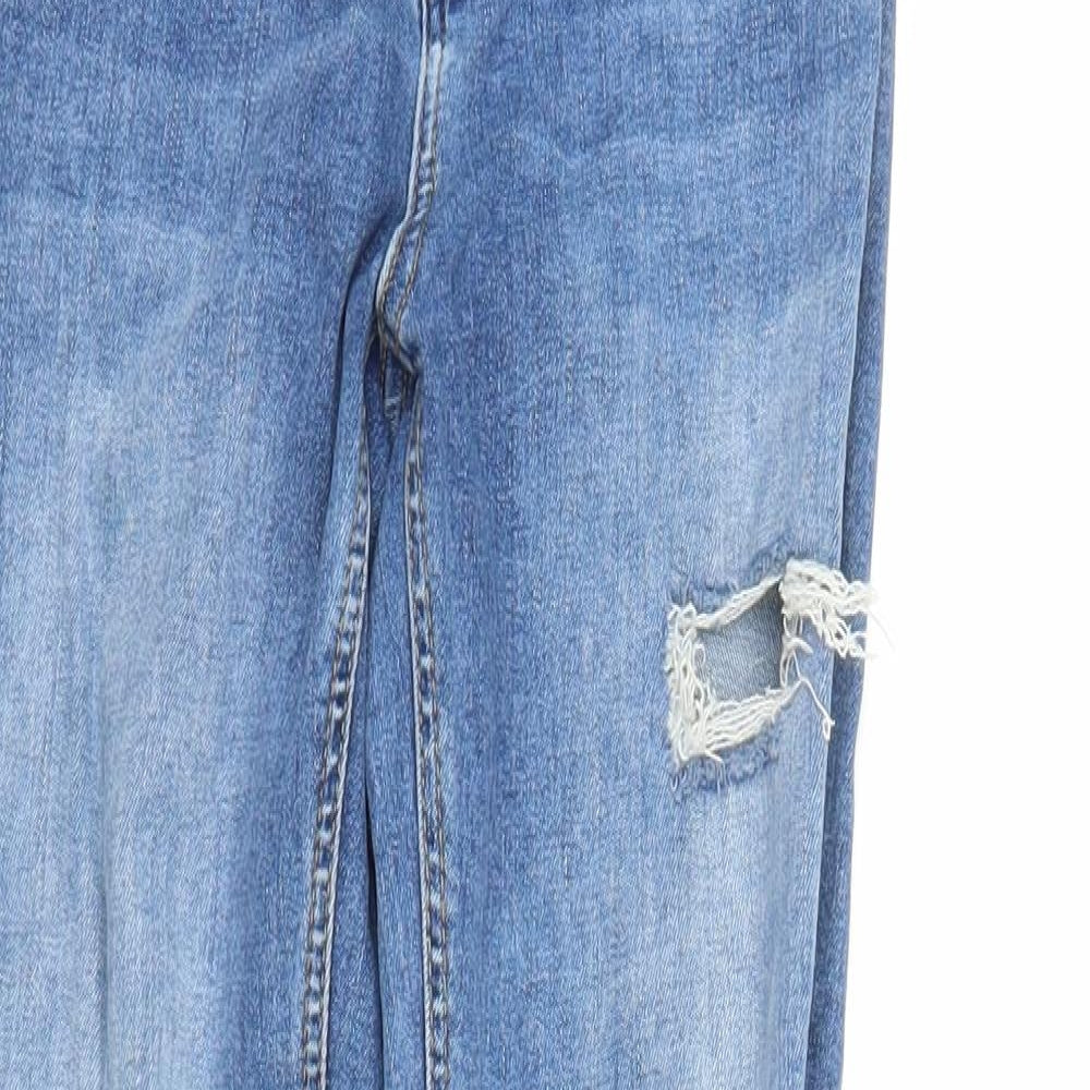 River Island Womens Blue  Denim Skinny Jeans Size 8 L26 in