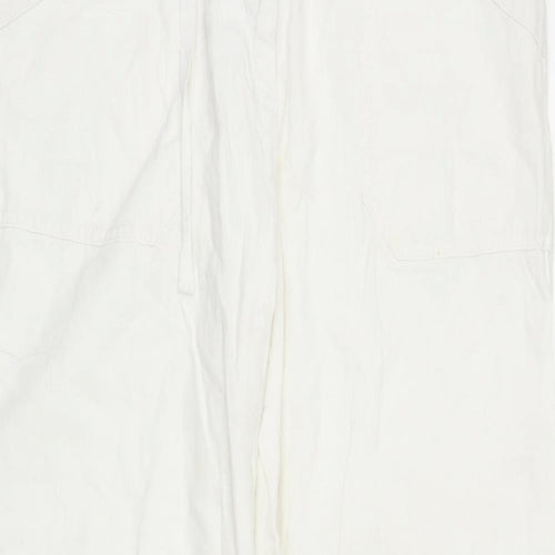 TU Womens White   Trousers  Size 12 L27 in