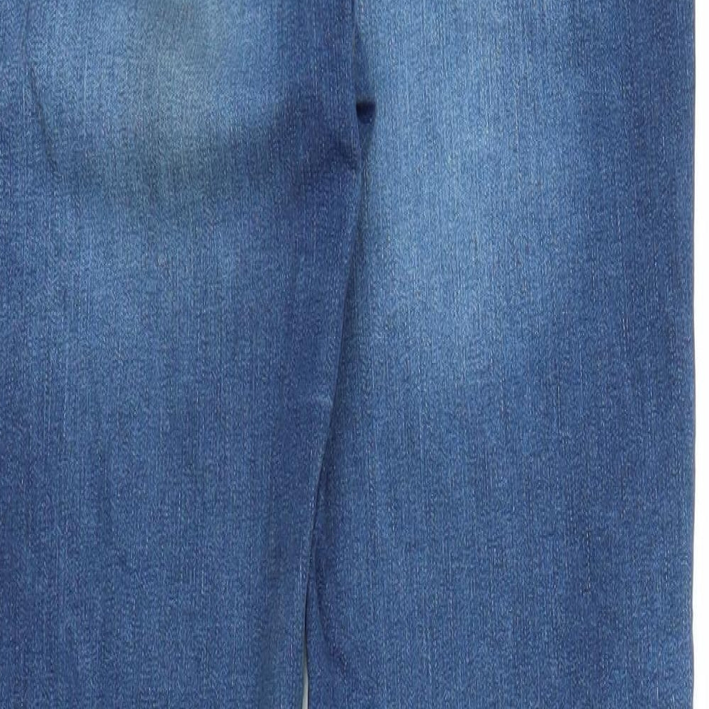 Stradivarius Womens Blue  Denim Skinny Jeans Size 10 L27 in
