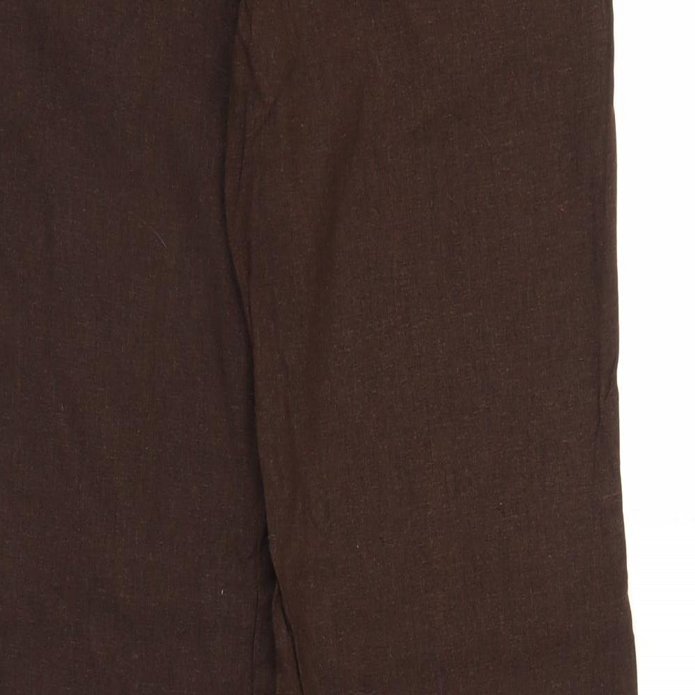 Primark Womens Brown   Bloomer Trousers Size 10 L29 in