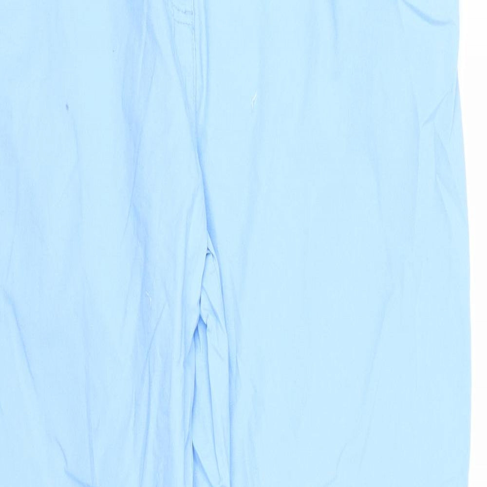 Cotton Traders Womens Blue   Trousers  Size 14 L29.5 in