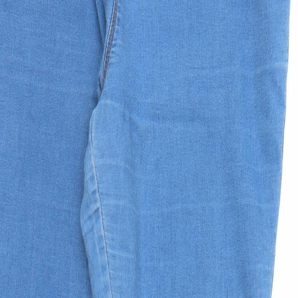 Primark Womens Blue  Denim Jegging Jeans Size 16 L26 in