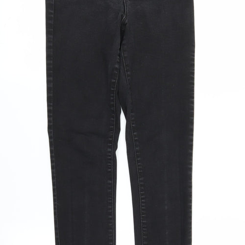 Primark Womens Black  Denim Skinny Jeans Size 10 L31 in