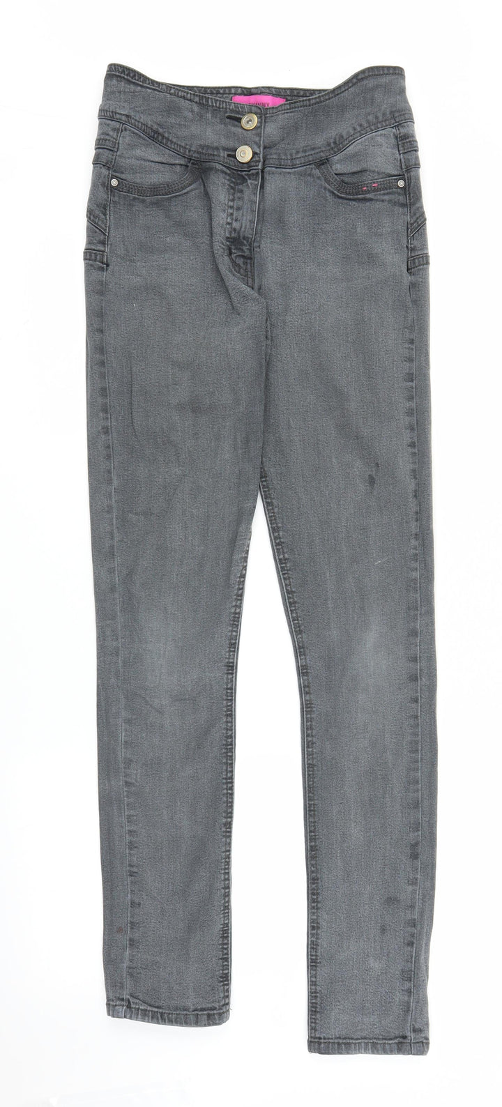 George Womens Grey  Denim Skinny Jeans Size 10 L31 in