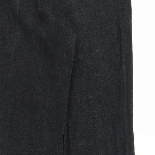 Primark Womens Black  Denim Straight Jeans Size 8 L26 in