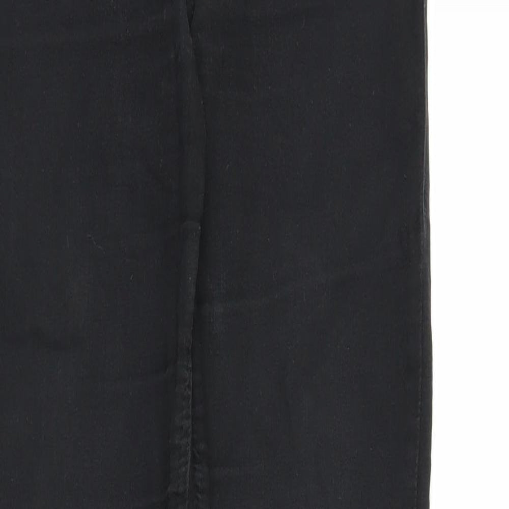 Topshop Mens Black  Denim Skinny Jeans Size 28 in L34 in
