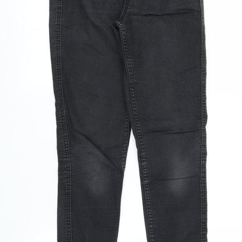 Oasis Womens Black  Denim Jegging Jeans Size 10 L29 in