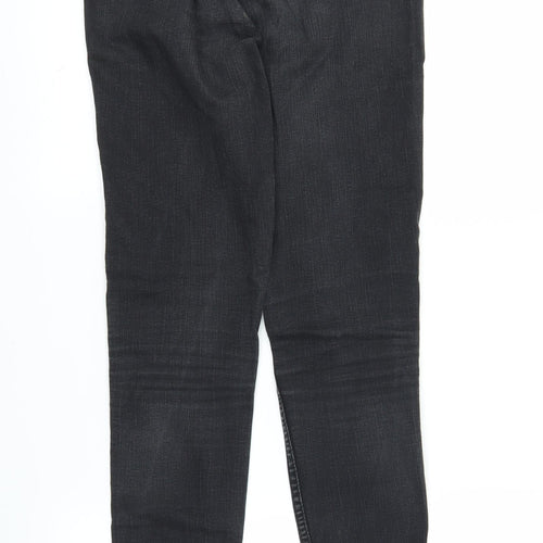 Oasis Womens Black  Denim Jegging Jeans Size 10 L29 in