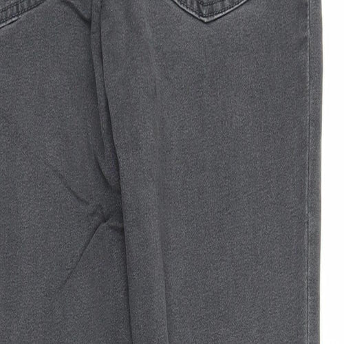 M&S Womens Grey   Skinny Jeans Size 12 L25 in