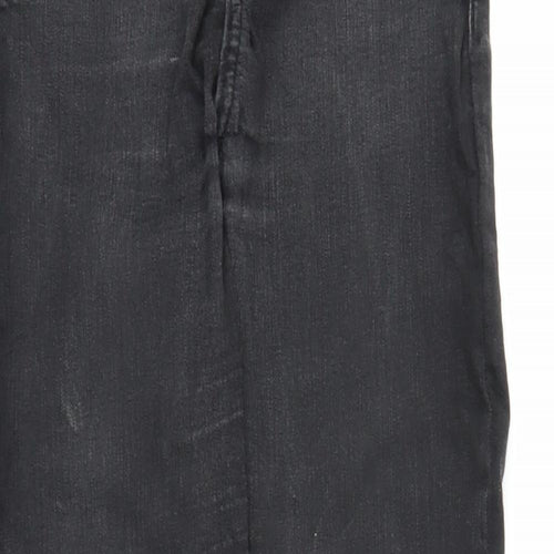 River Island Womens Black  Denim Skinny Jeans Size 10 L28 in