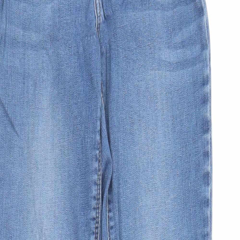 River Island Womens Blue  Denim Skinny Jeans Size 6 L28 in