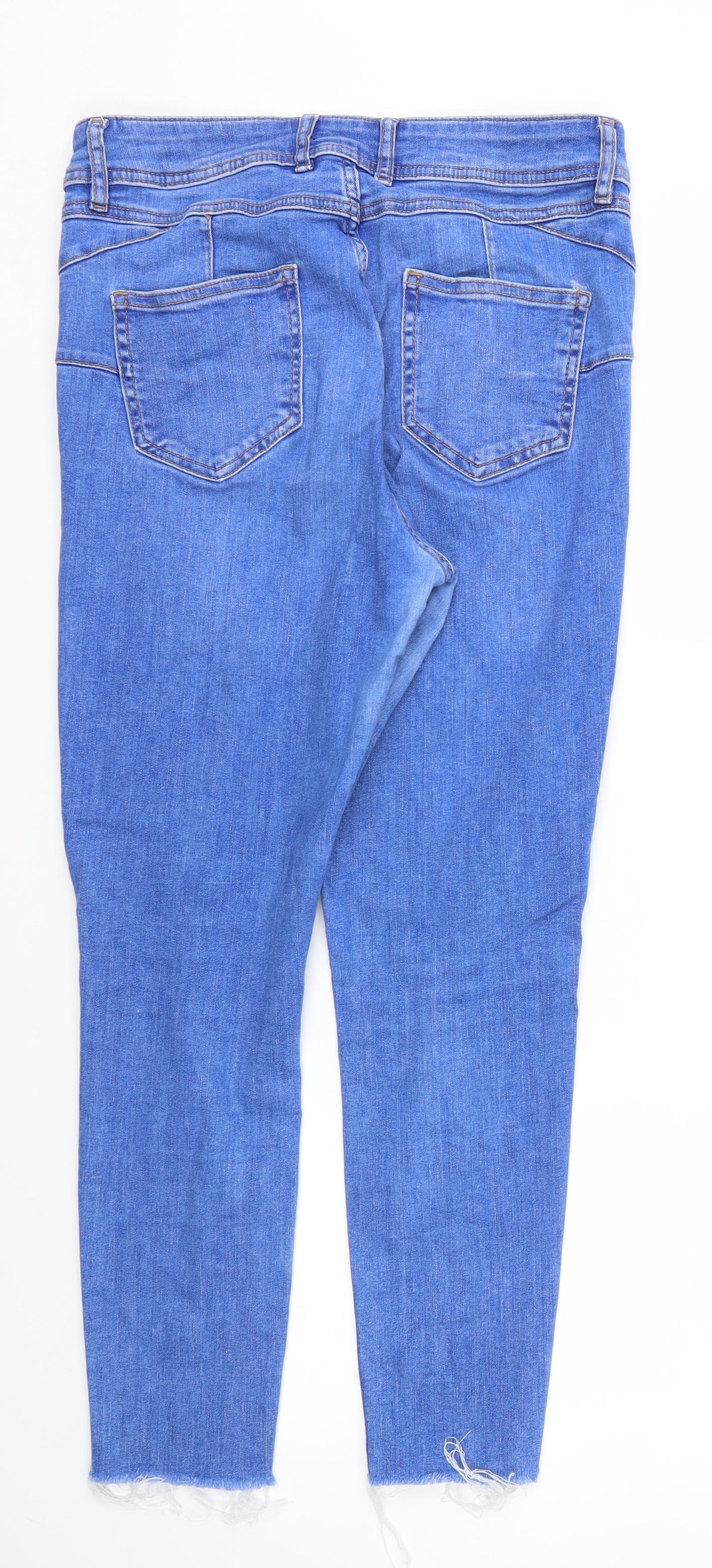 F&F Womens Blue   Skinny Jeans Size 12 L26 in