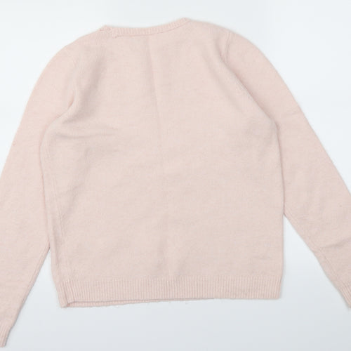 Dorothy Perkins Womens Pink   Pullover Jumper Size 8