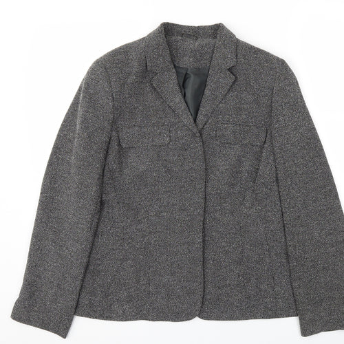 Principles Womens Grey   Jacket Blazer Size 14