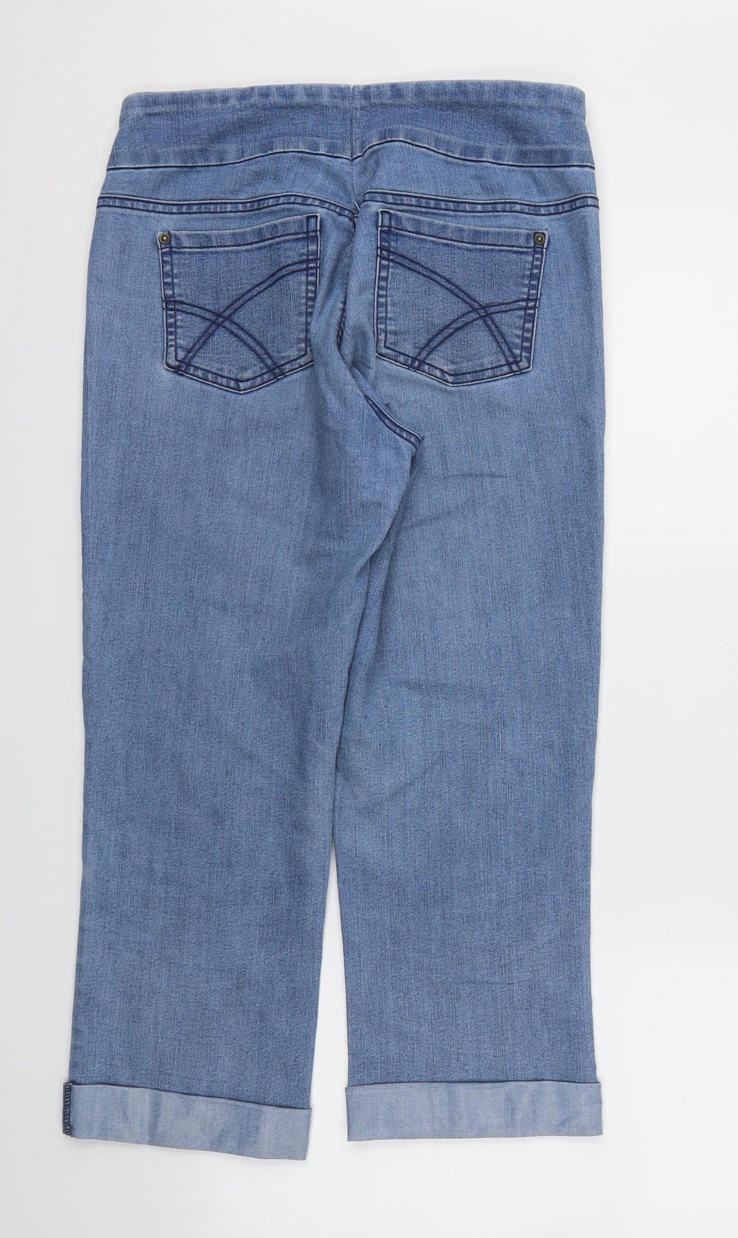Preworn Womens Blue   Capri Jeans Size 30 in L23 in