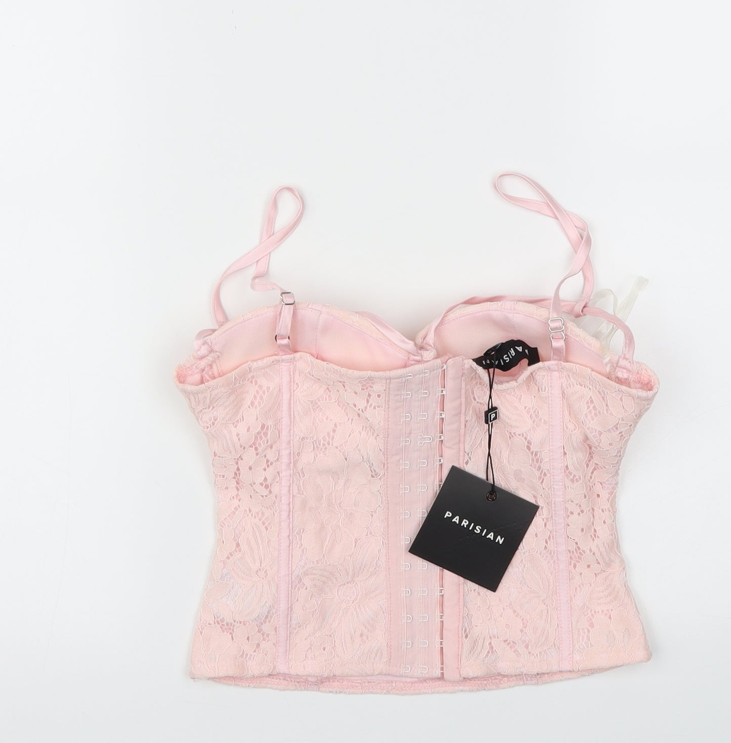 Parisan Womens Pink   Basic T-Shirt Size 6