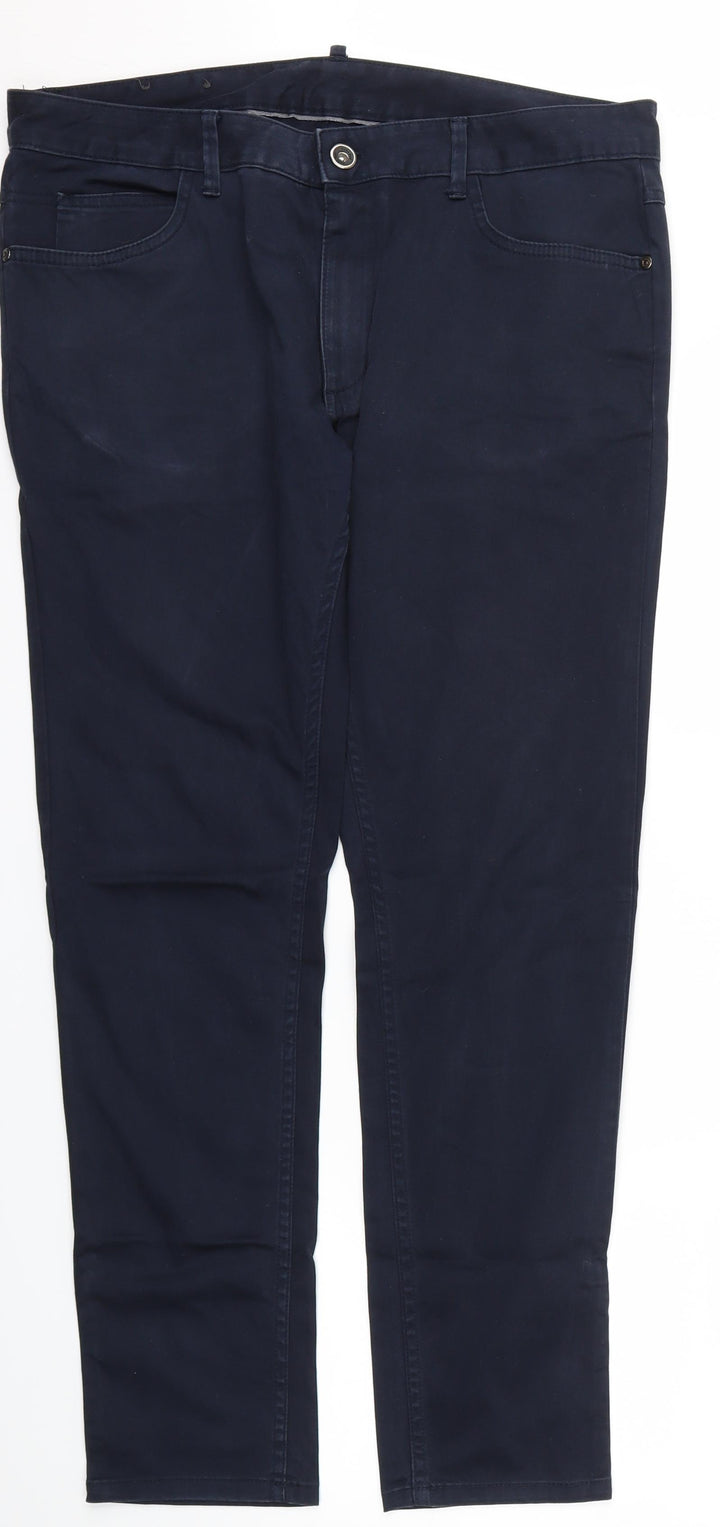 Preworn Womens Blue Skinny Jeans Size 36 L28 in