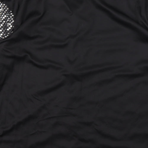 Preworn Womens Black   Basic T-Shirt Size L
