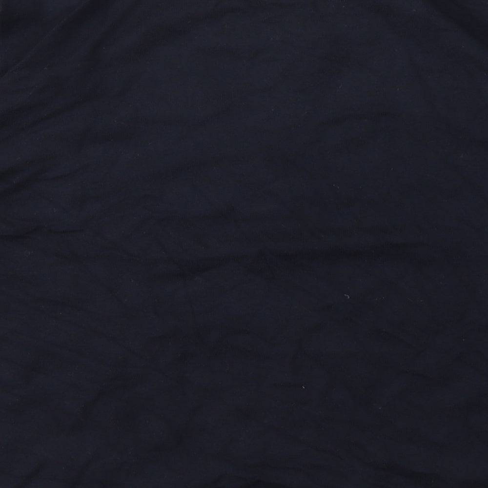 LUISA CERANO Womens Blue   Basic T-Shirt Size 12