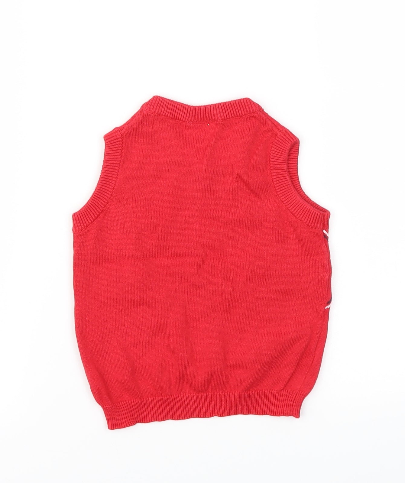pep &co  Baby Red Animal Print  Pullover Jumper Size 6-9 Months