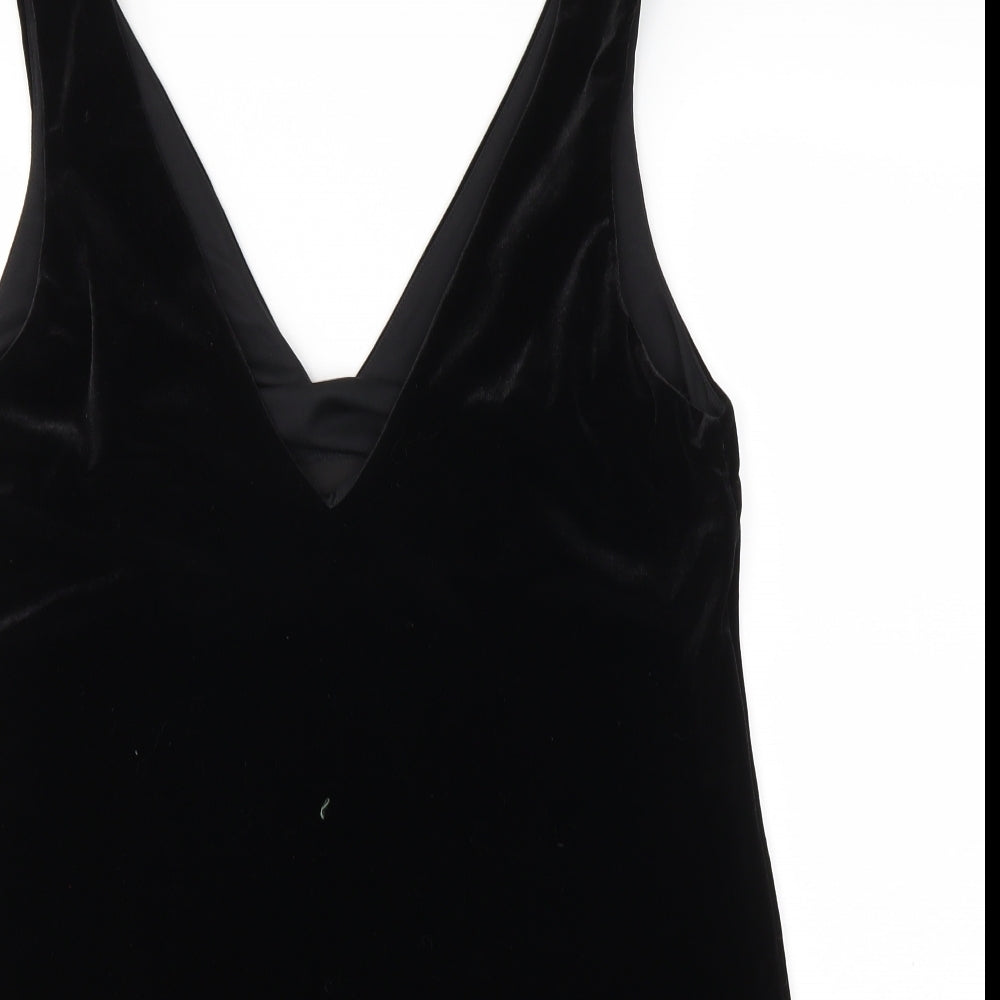 Miss Selfridge Womens Black   Fit & Flare  Size 16