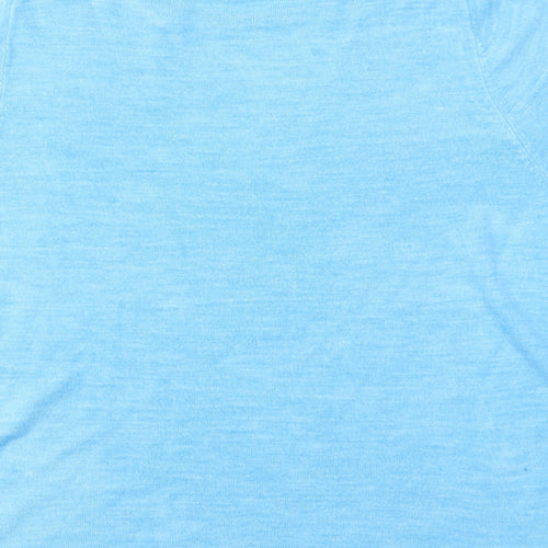 Love knitwear Womens Blue   Basic T-Shirt Size 18