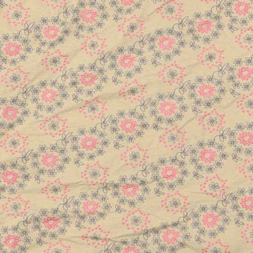 mudd & water Womens Beige Floral  A-Line Skirt Size 16