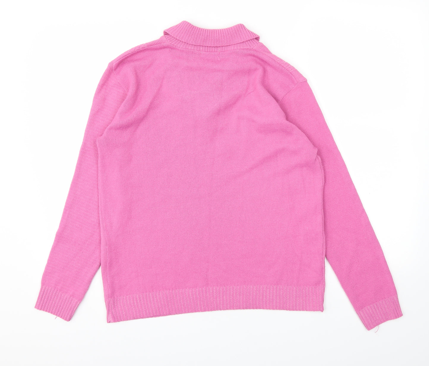 LETS SHOP SHOP  Womens Pink   Basic T-Shirt Size L